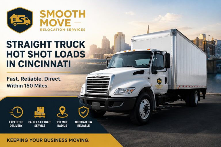Straight Truck Hot Shot Loads in Cincinnati | Regional Freight Delivery